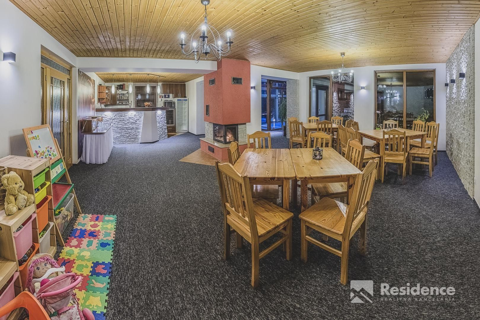 Penzión s kapacitou 40 lôžok na Liptove