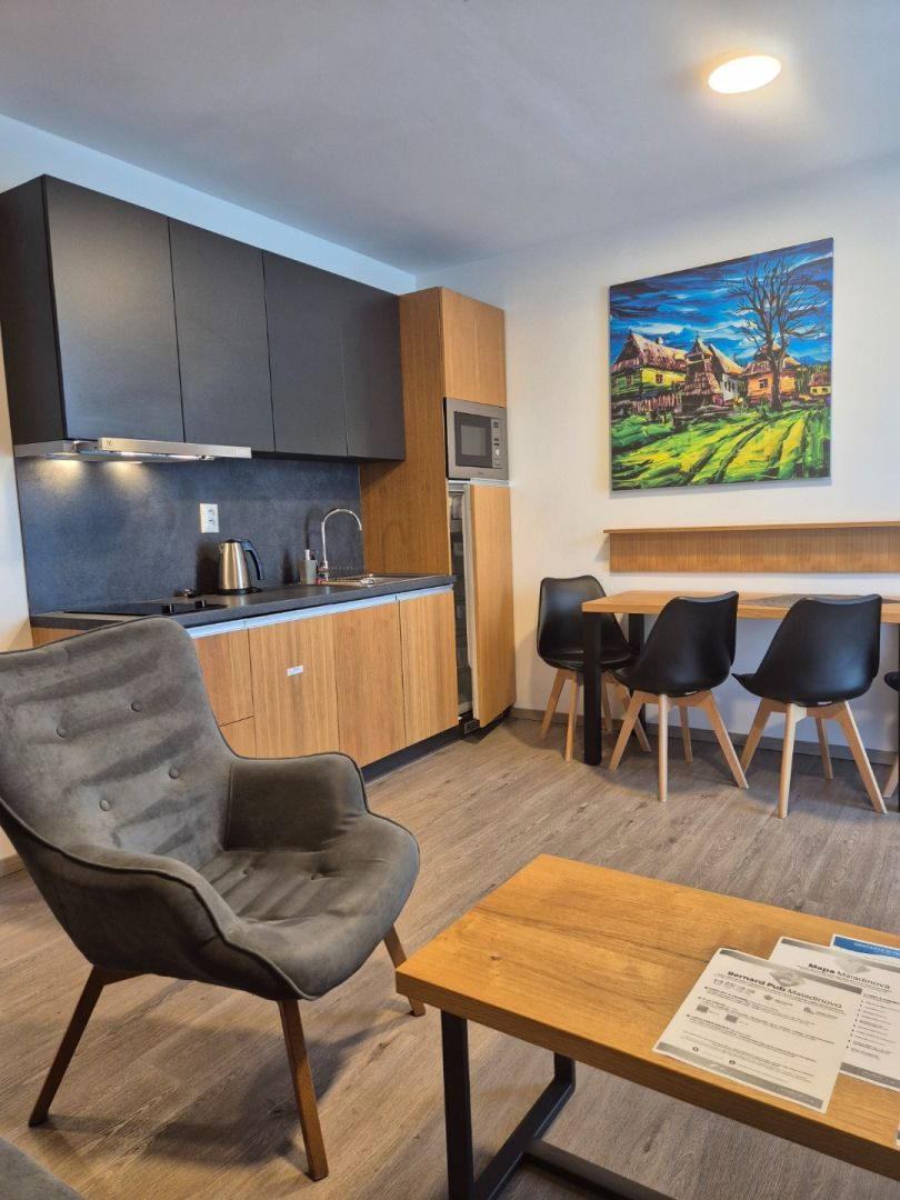 Štýlový 1-izbový apartmán v rezorte Maladinovo – bývajte ako na dovolenke po celý rok!