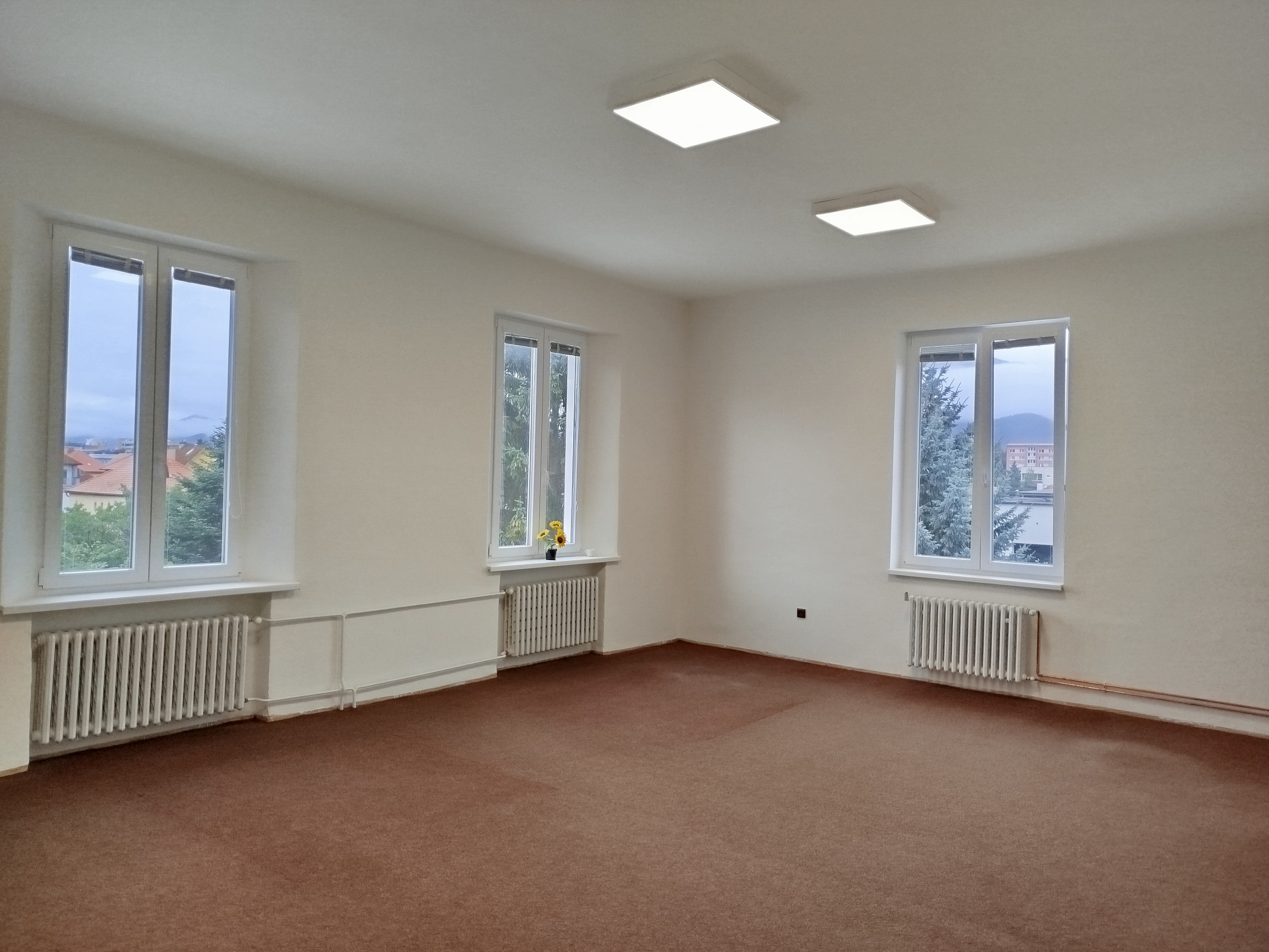 Veľká kancelária so zázemím v historickej budove na prenájom