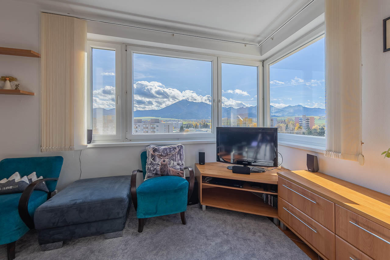 Na prenájom priestranný 3-izbový byt v Liptovskom Mikuláši