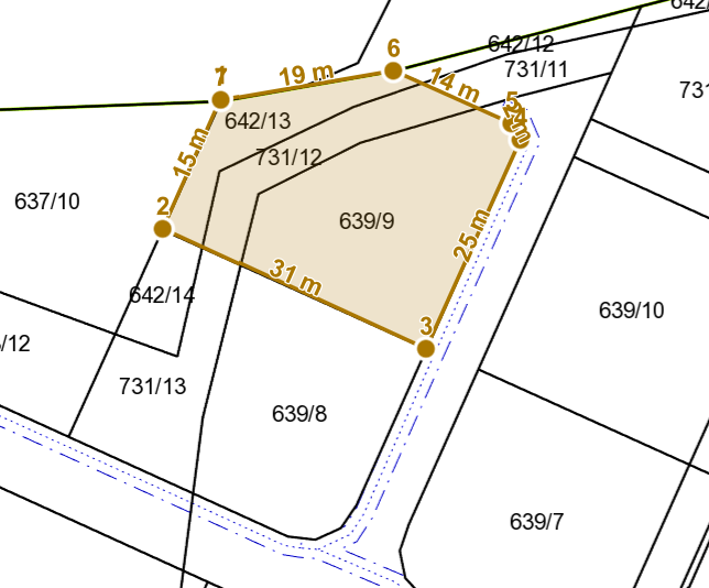 Na predaj stavebný pozemok s výmerou 722 m² – Jamník, Liptov