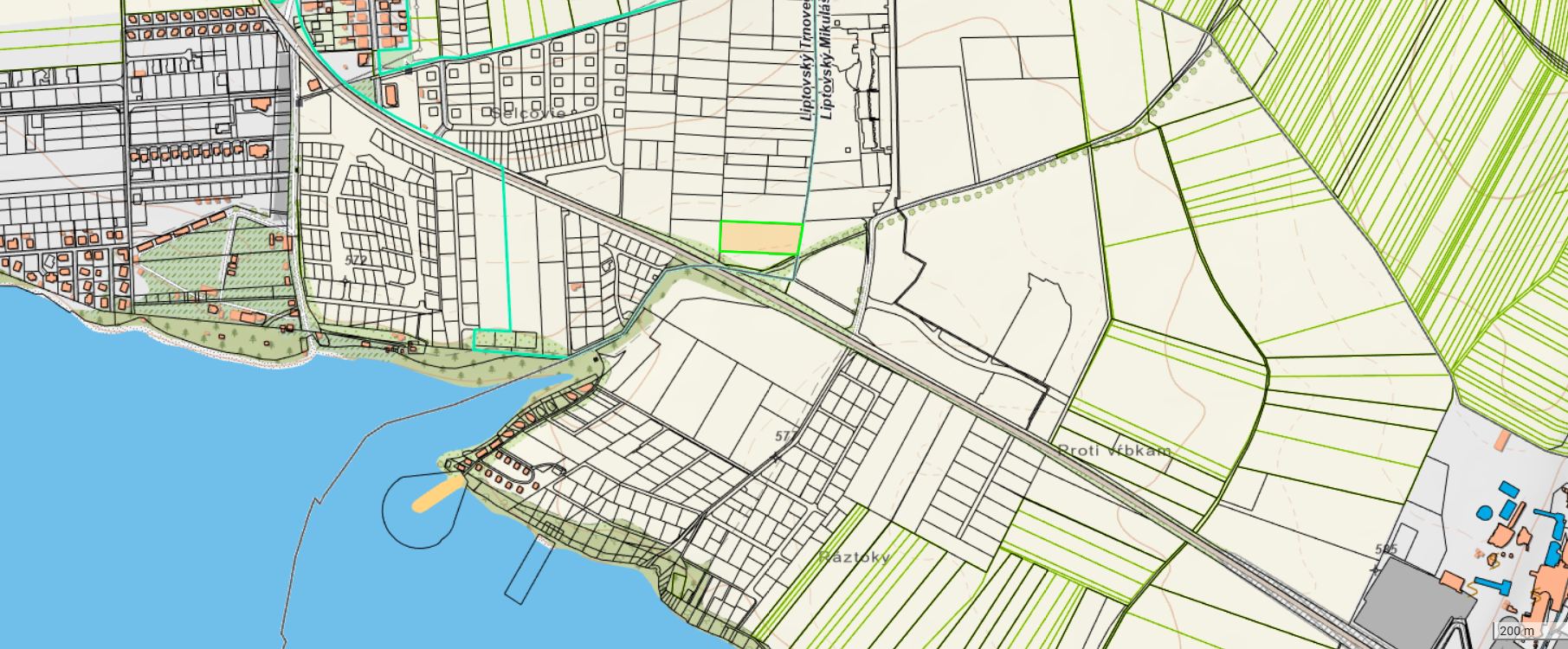 Investičný pozemok pri Liptovskej Mare – Liptovský Trnovec