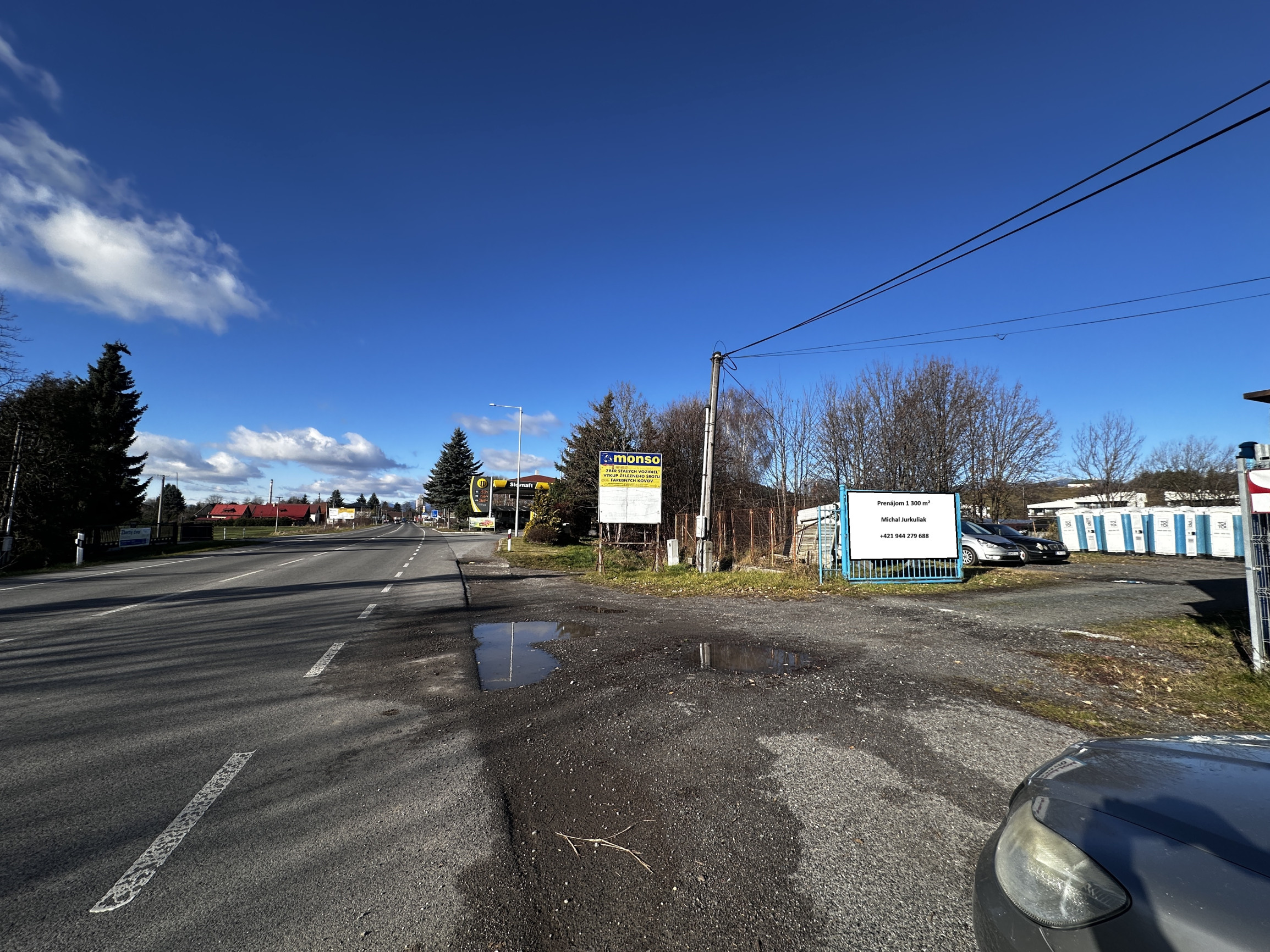 Prenájom 1 300 m² – skladový priestor na hlavnom ťahu Liptovský Mikuláš