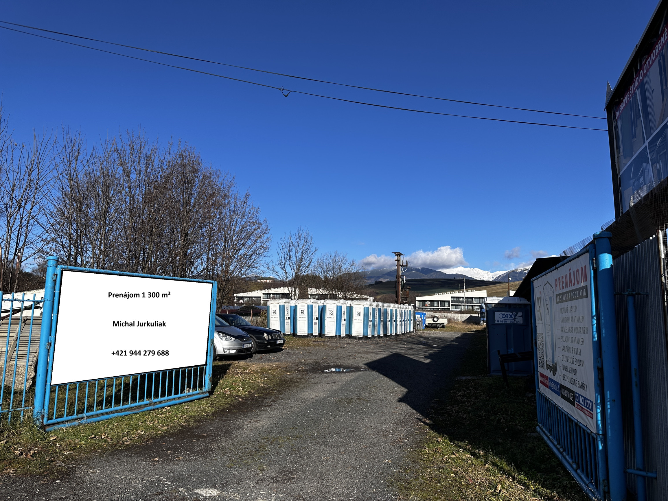 Prenájom 1 300 m² – skladový priestor na hlavnom ťahu Liptovský Mikuláš