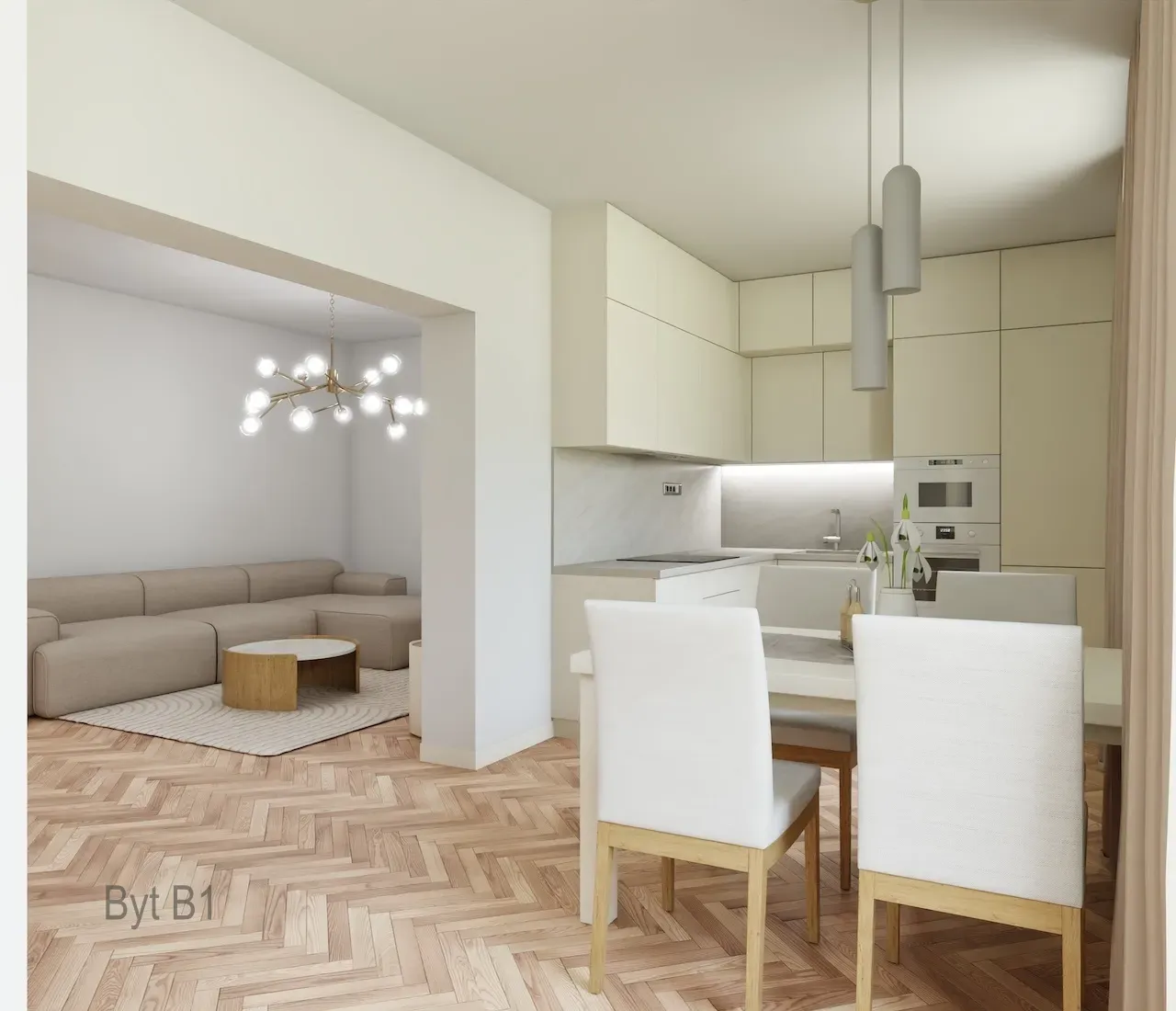 Nové štýlové 2 izbové byty v centre mesta, Liptovský Mikuláš