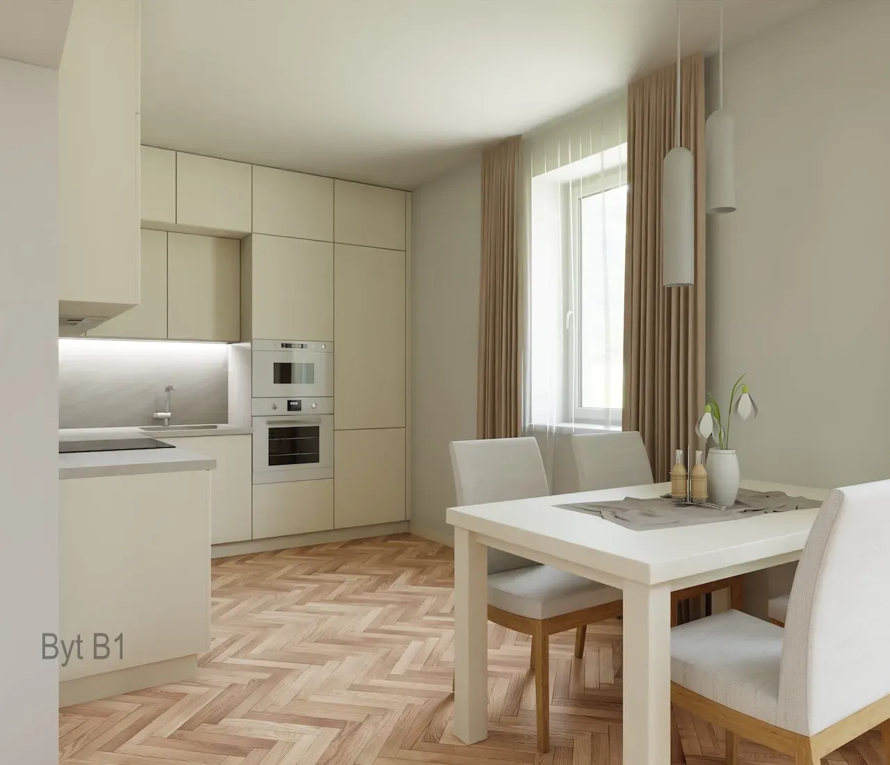 Nové štýlové 2 izbové byty v centre mesta, Liptovský Mikuláš