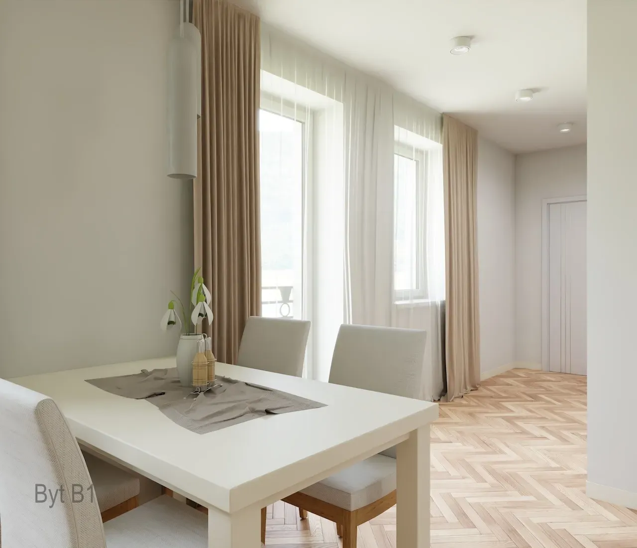 Nové štýlové 2 izbové byty v centre mesta, Liptovský Mikuláš