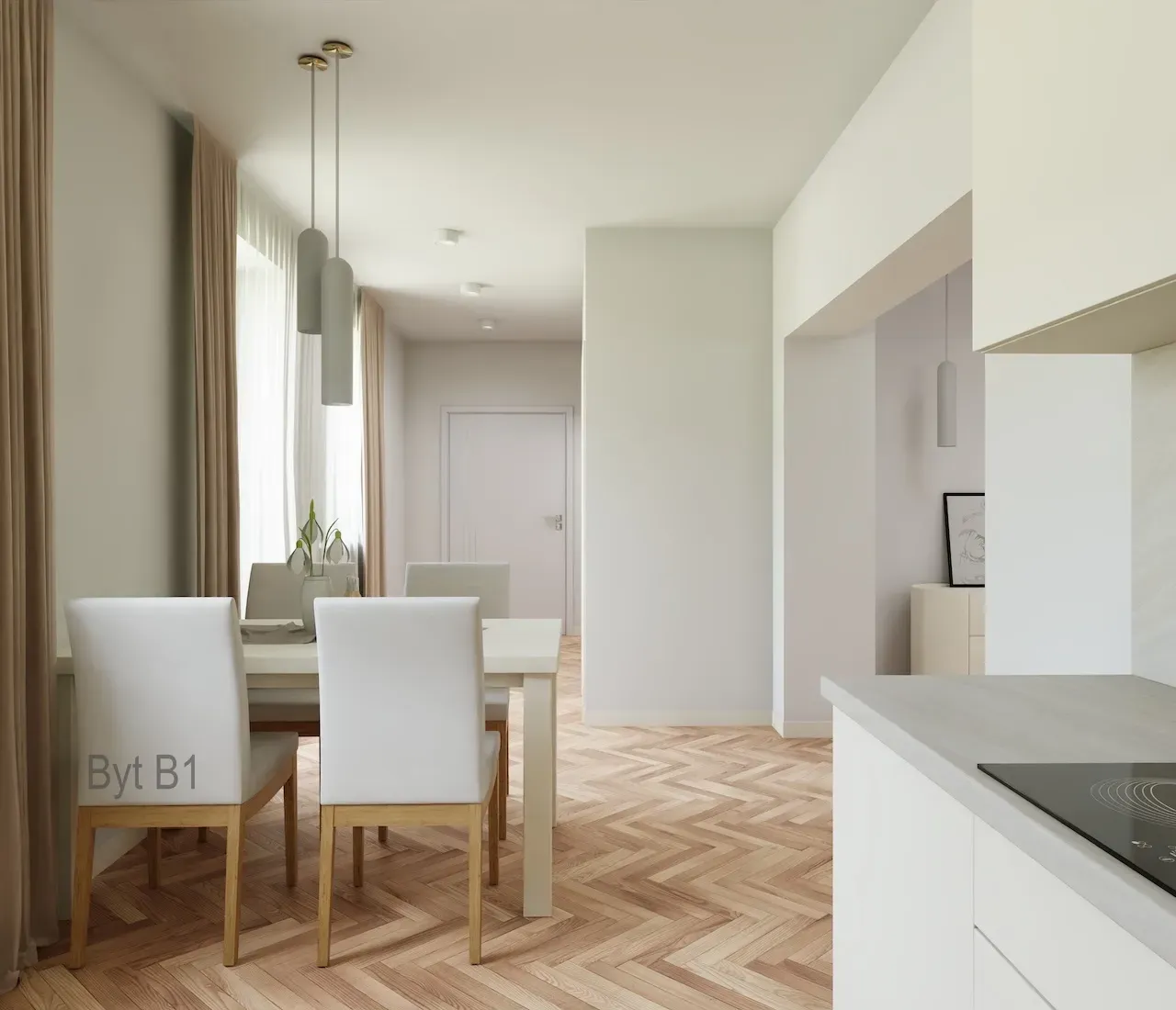 Nové štýlové 2 izbové byty v centre mesta, Liptovský Mikuláš