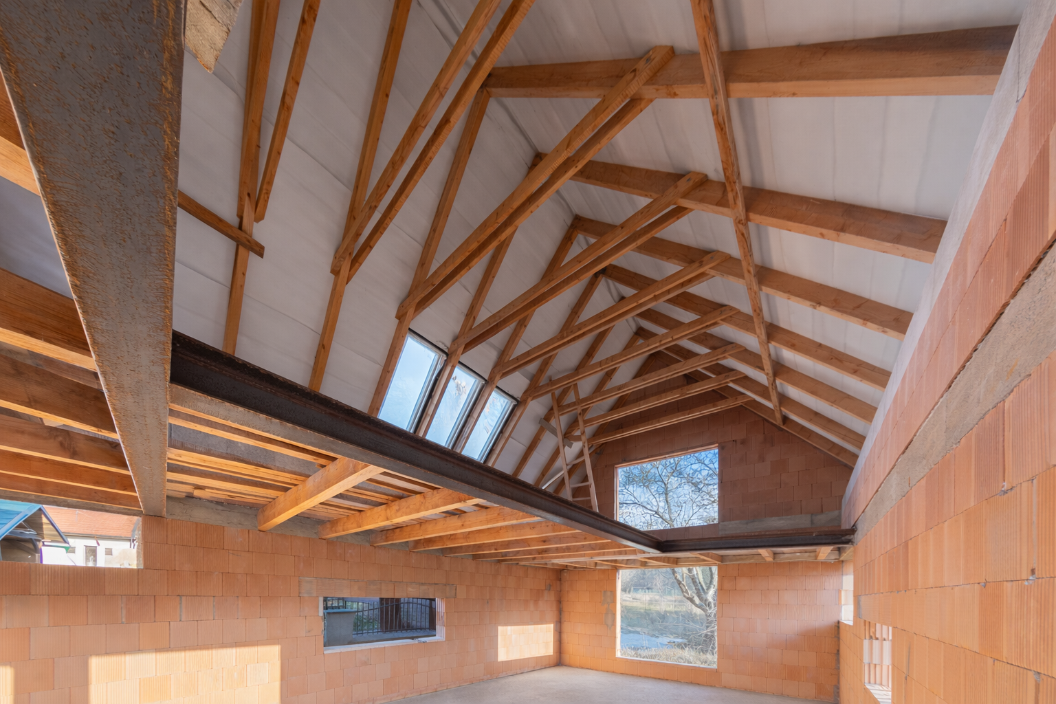 Rodinný dom v hrubej stavbe s pozemkom 2 152 m² Žiar/Liptov