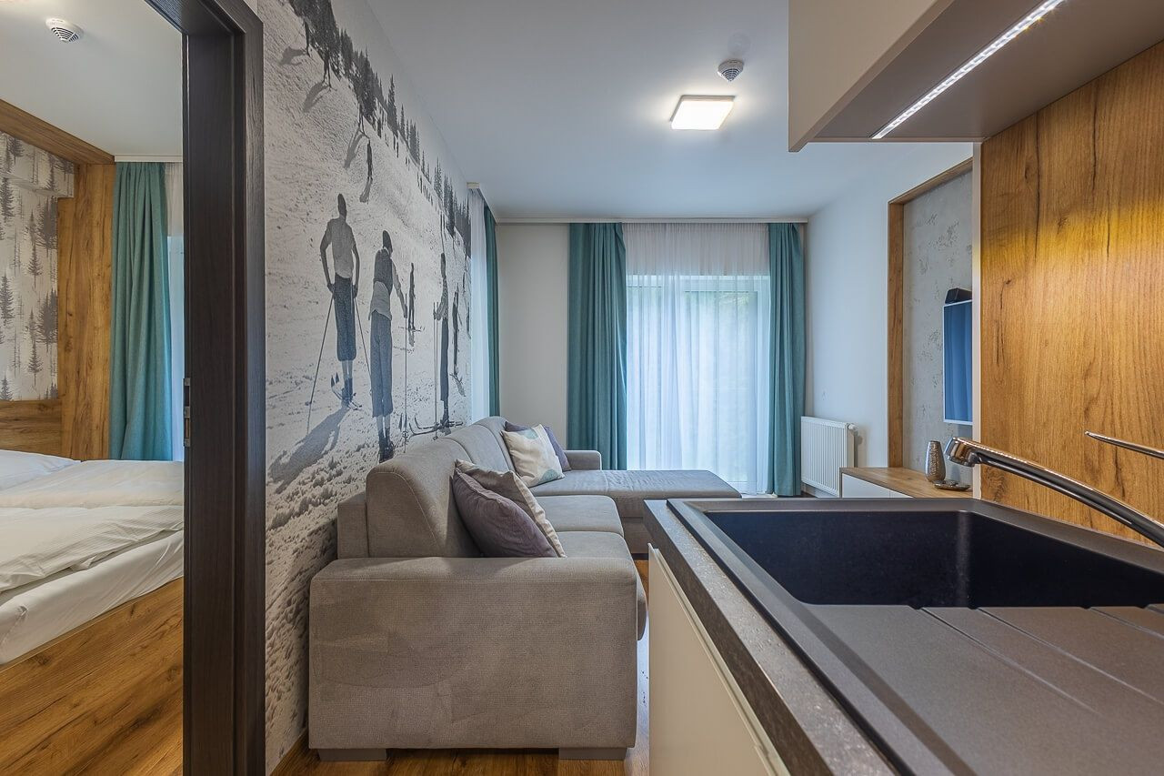 Luxusný jednospálňový horský apartmán v Jasnej