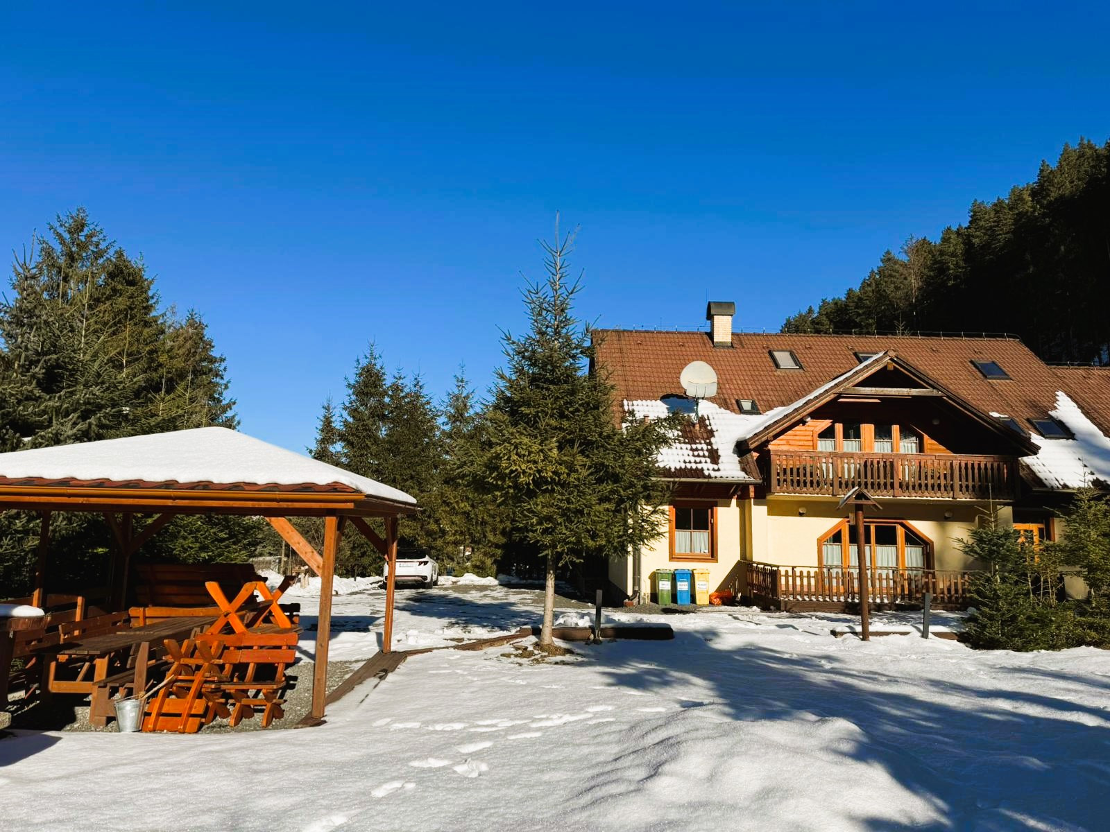 Krásny penzión v Demänovskej doline s veľkým pozemkom