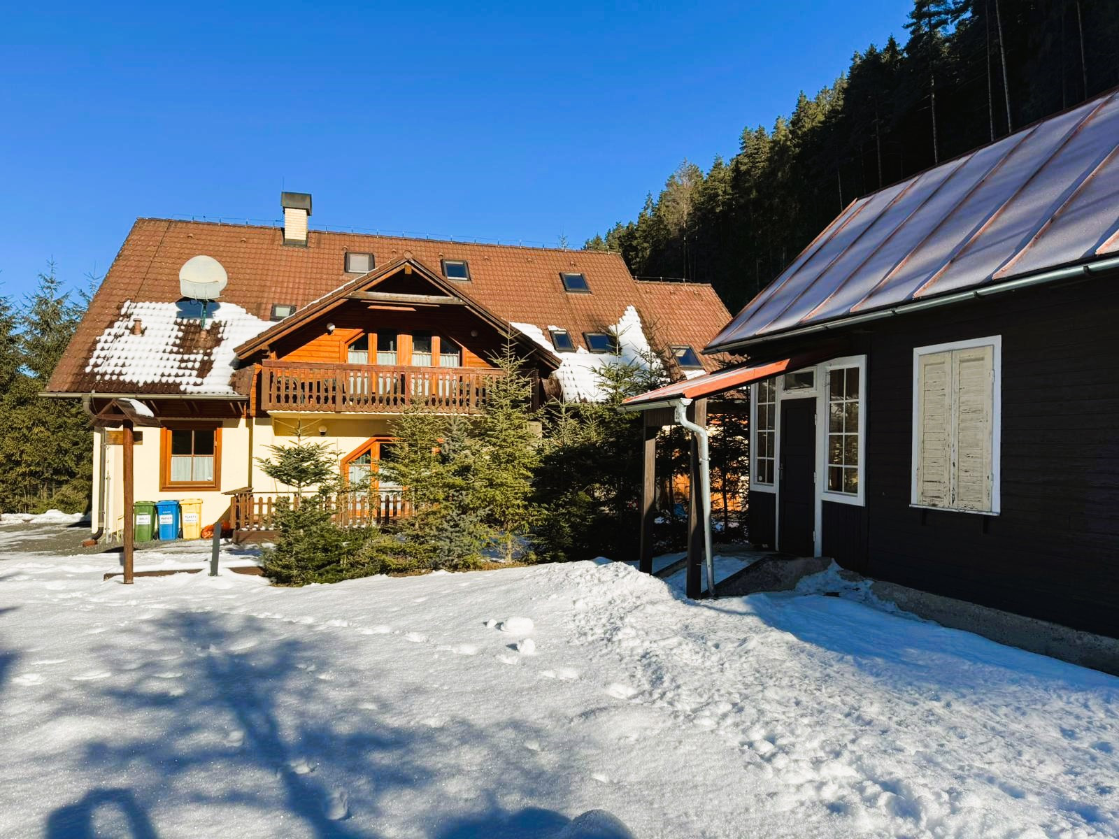 Krásny penzión v Demänovskej doline s veľkým pozemkom