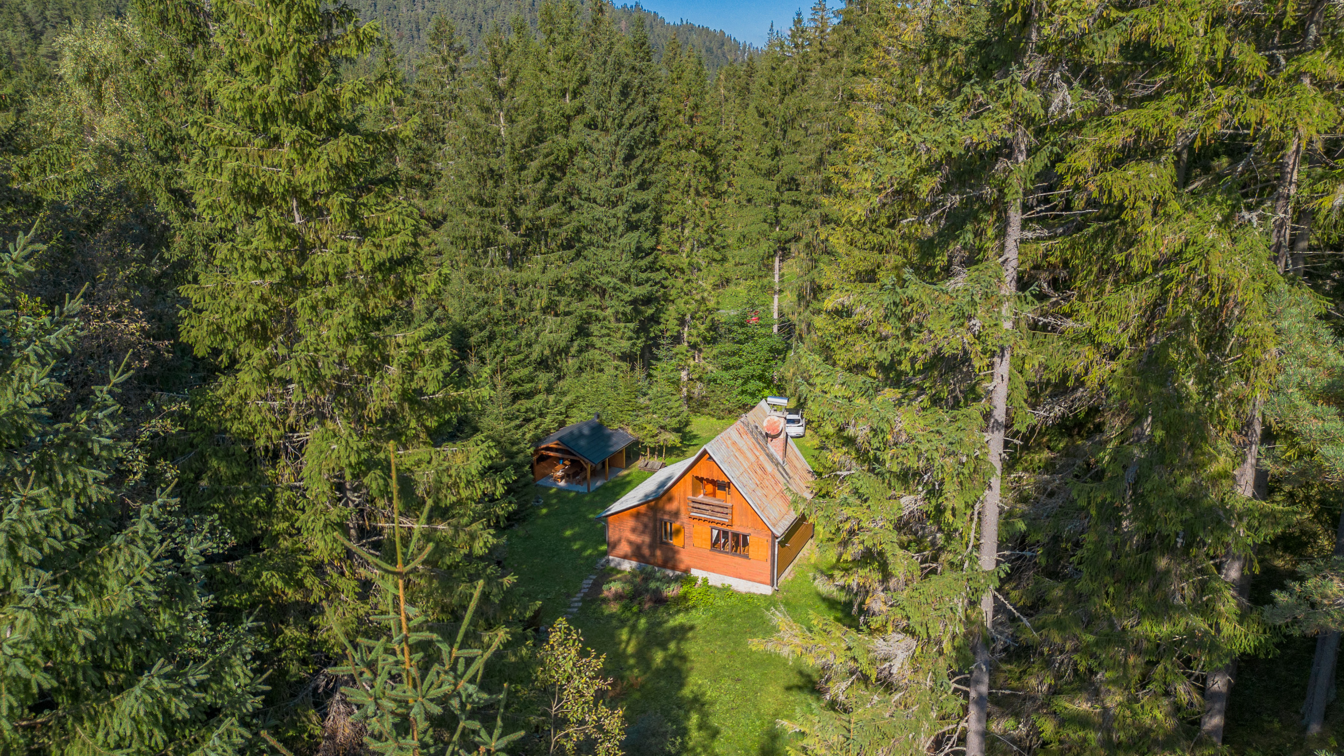 Drevenica uprostred lesa – pokoj v Liptovskom Jáne