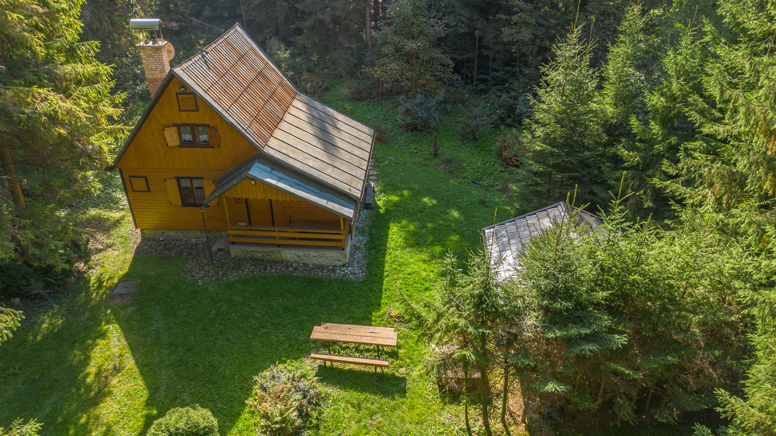 Drevenica uprostred lesa – pokoj v Liptovskom Jáne