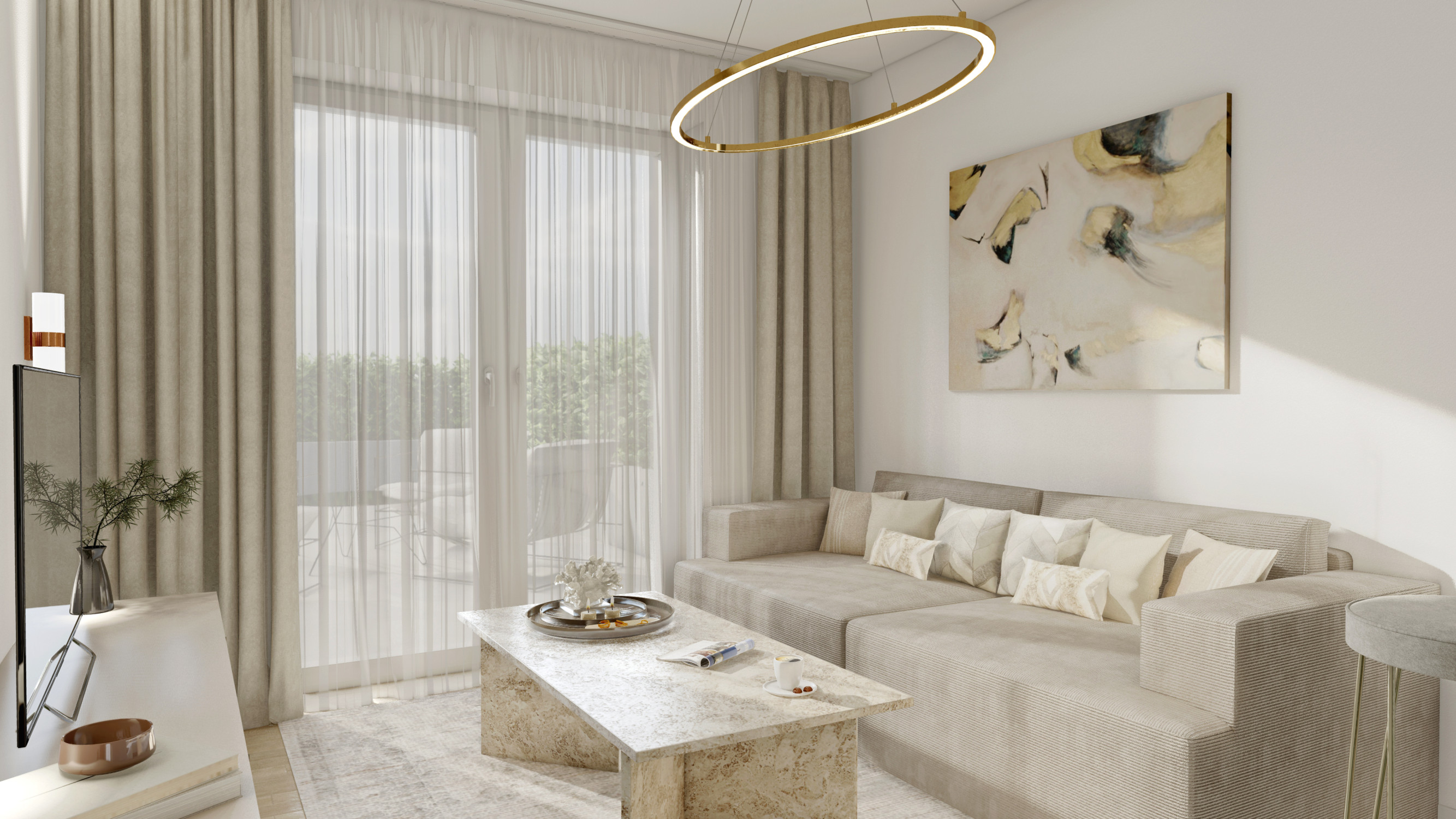 Na predaj 2-izbový byt v projekte Rezidencia Bocian