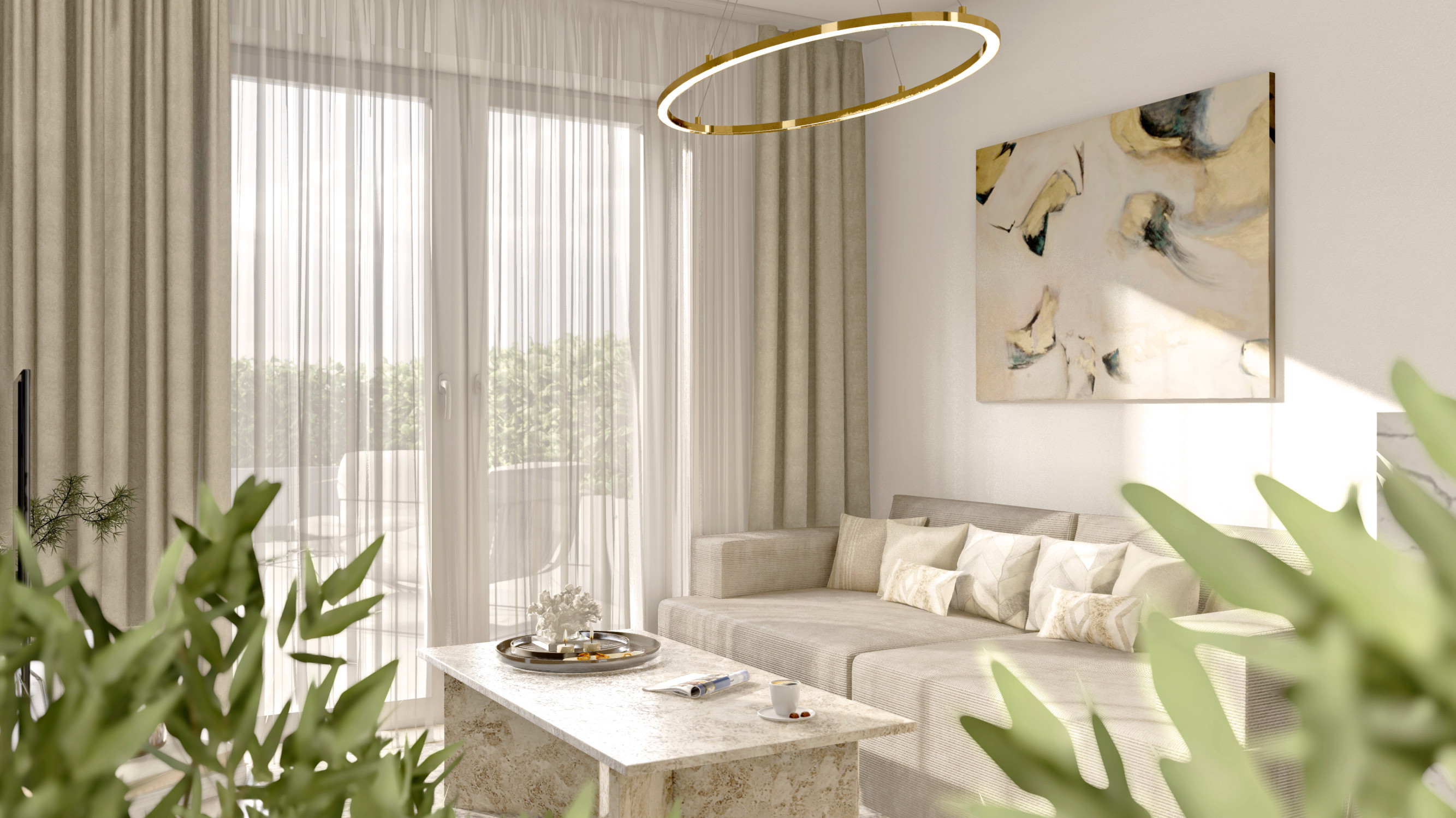 Na predaj 2-izbový byt v projekte Rezidencia Bocian