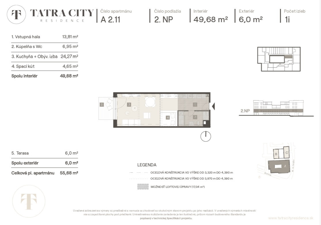 Štýlový loft na predaj - Liptovský Mikuláš