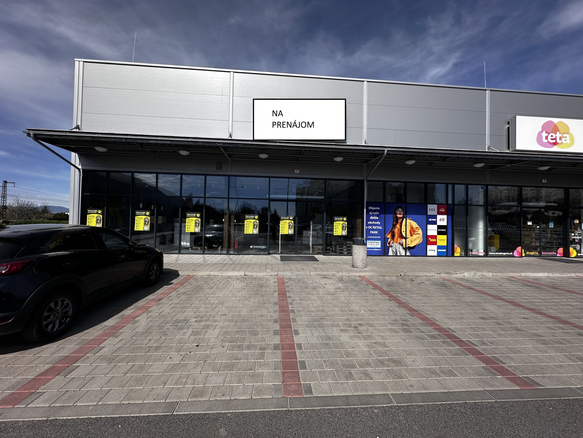 PRENÁJOM OBCHODNÉHO PRIESTORU – OC Podbreziny, Liptovský Mikuláš