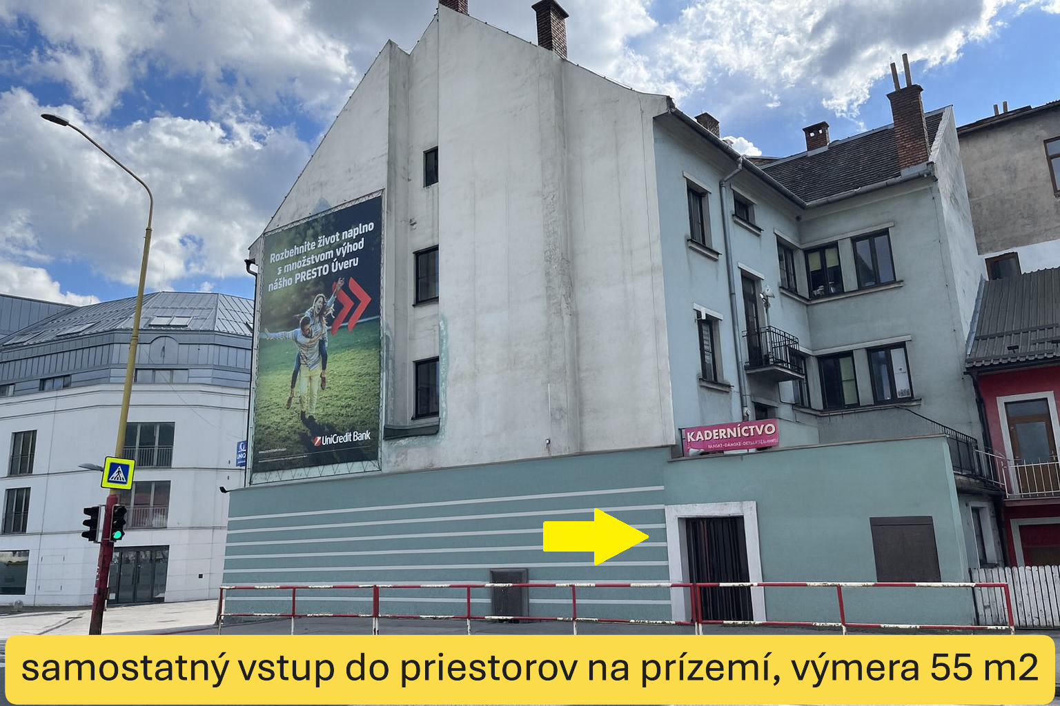 Kancelárie a obchodný priestor na prenájom – Mostová, Ružomberok