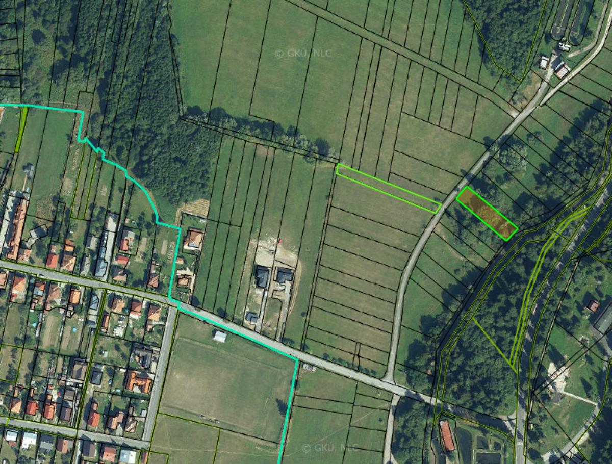 Pozemky Liptov: Orná pôda a trvalé trávne porasty 6255 m2