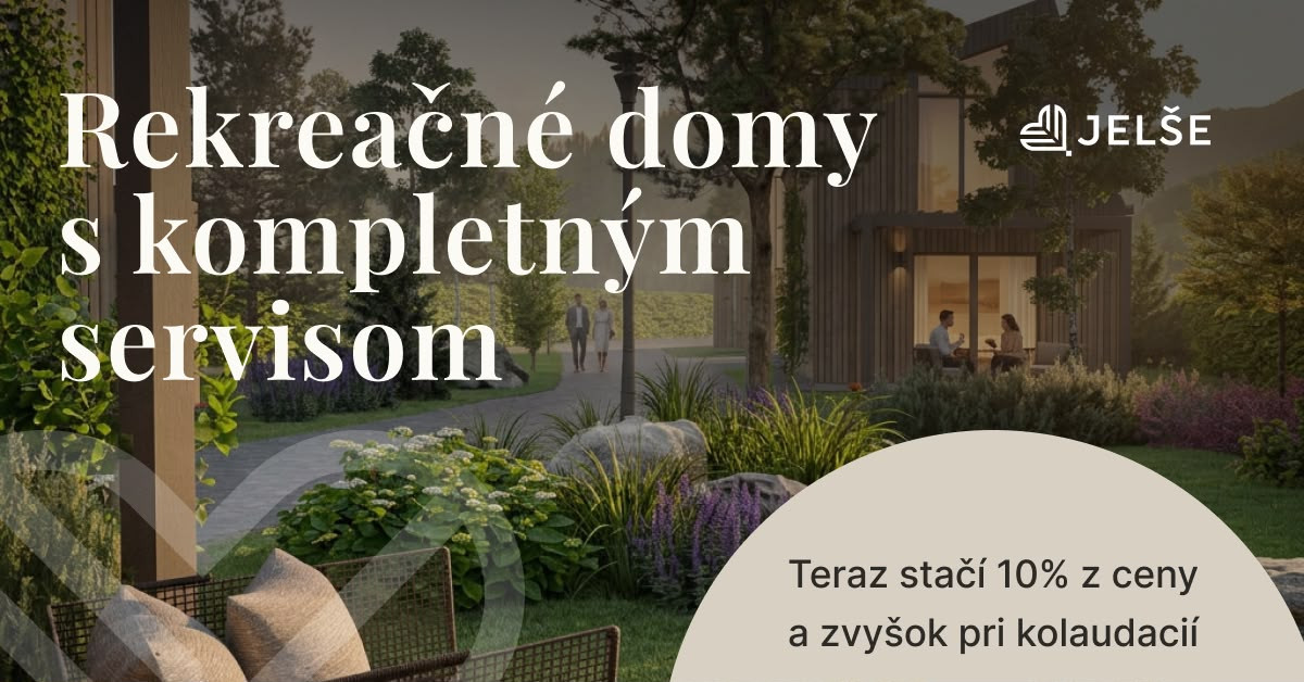 JELŠE Lazisko | Rekreačné domy s kompletným servisom