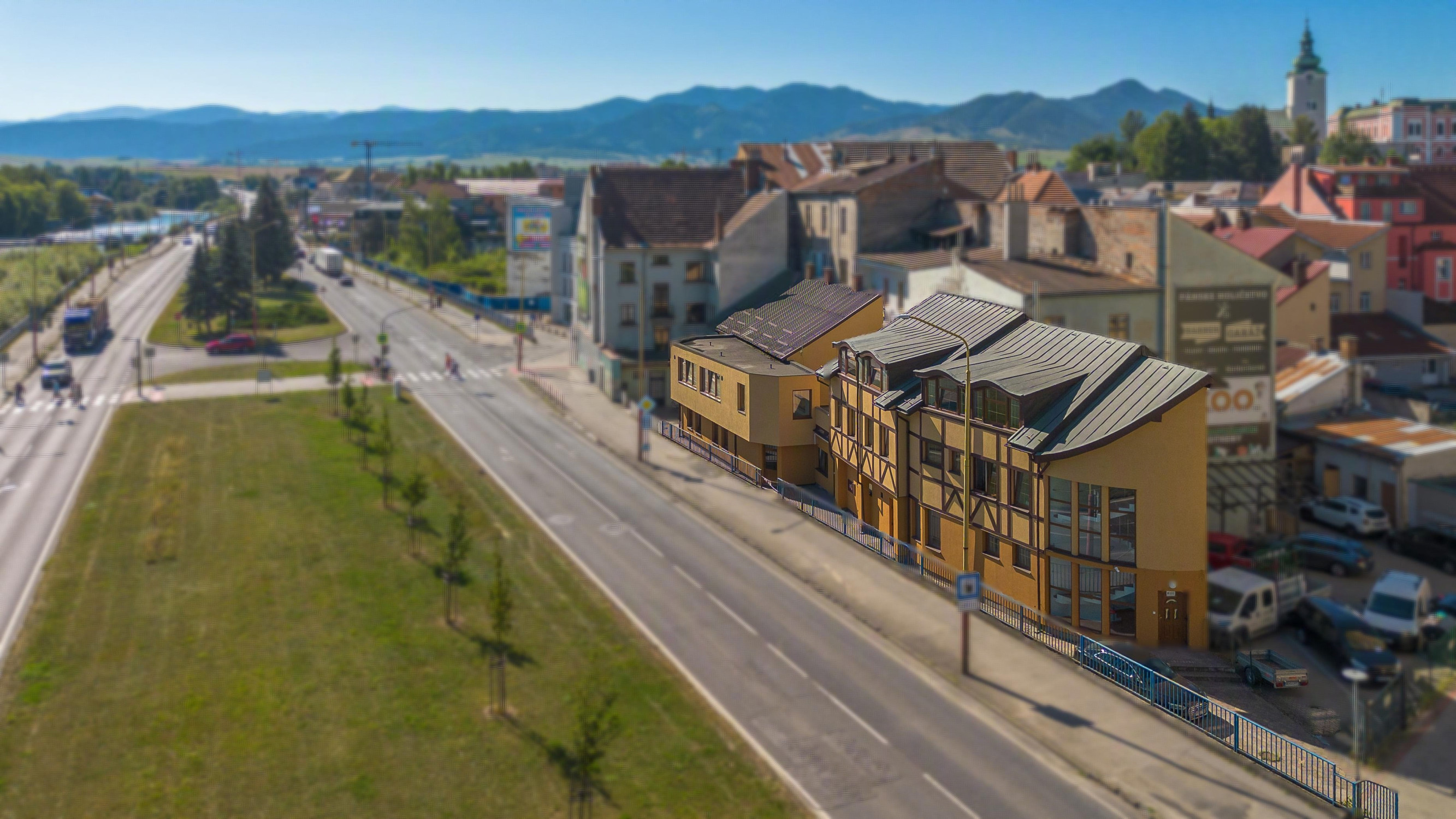 Investičný objekt v centre Ružomberka (Penzión + Reštaurácia)