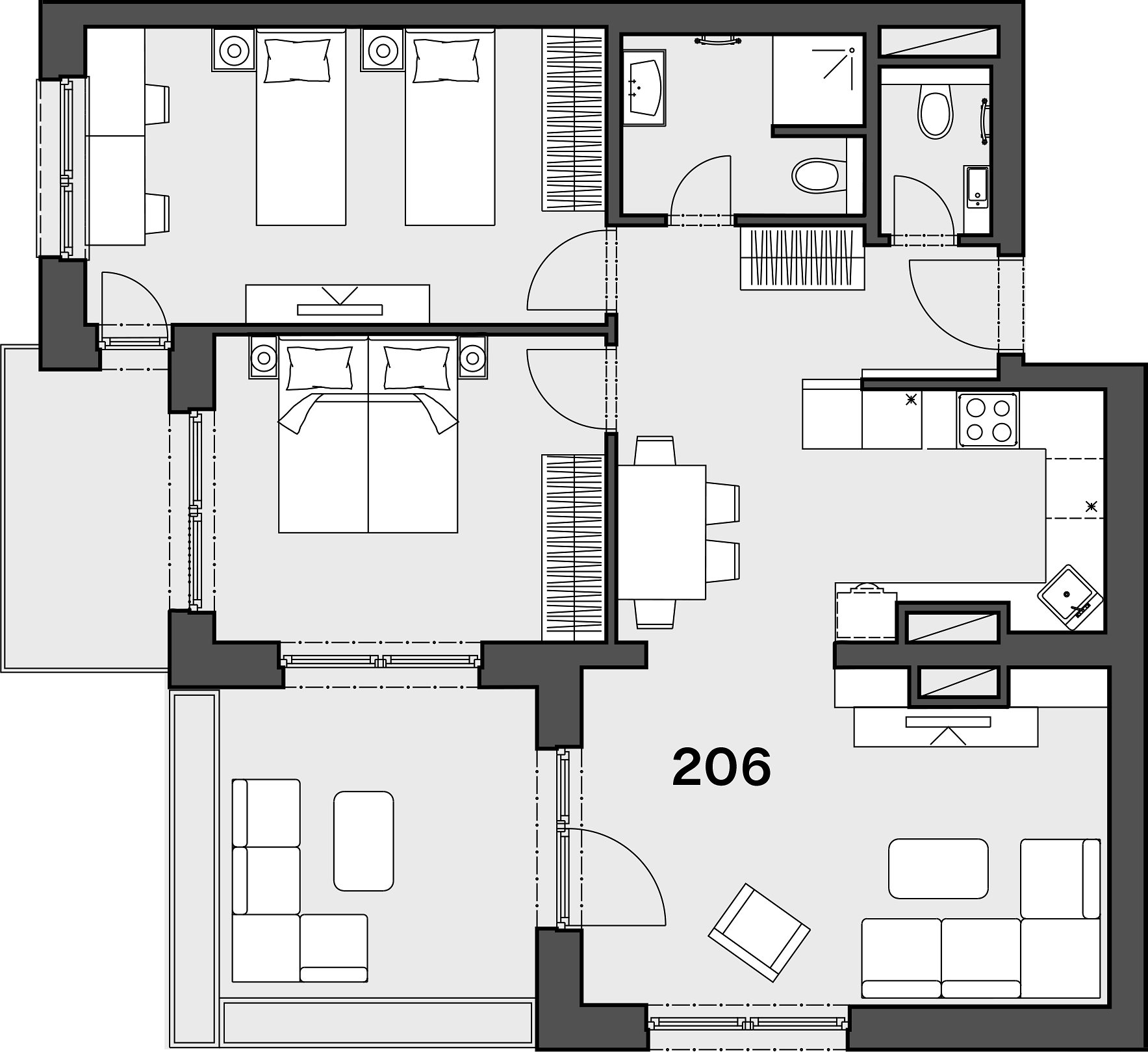 Na predaj 3-izbový byt s terasou a balkónom | Rezidencia Bocian