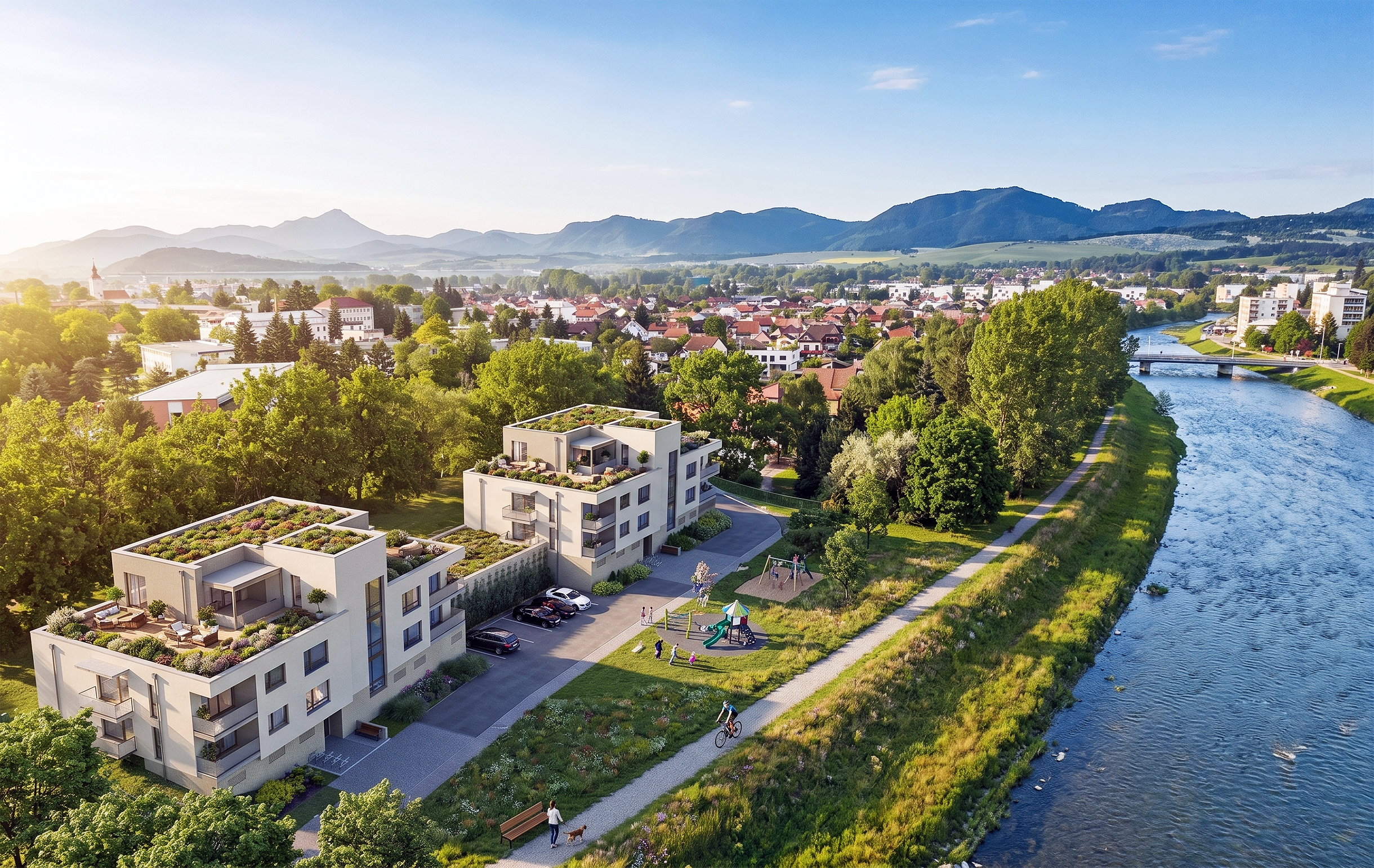 PETROVIČOVO NÁBREŽIE |  Žite v prúde mesta