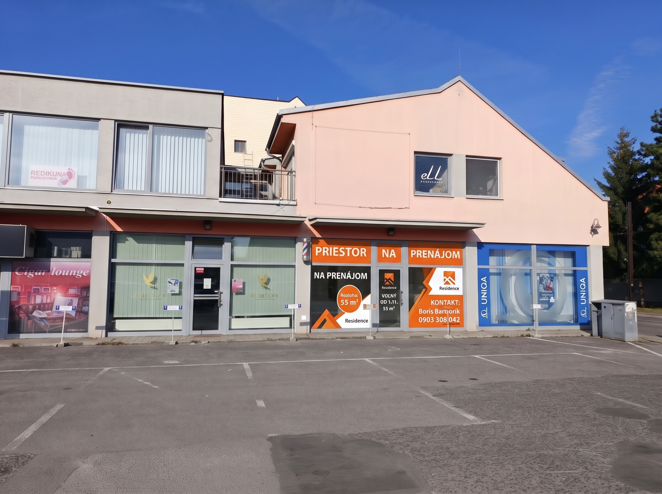 Prenájom obchodného priestoru 55 m2 v centre L. Mikuláša