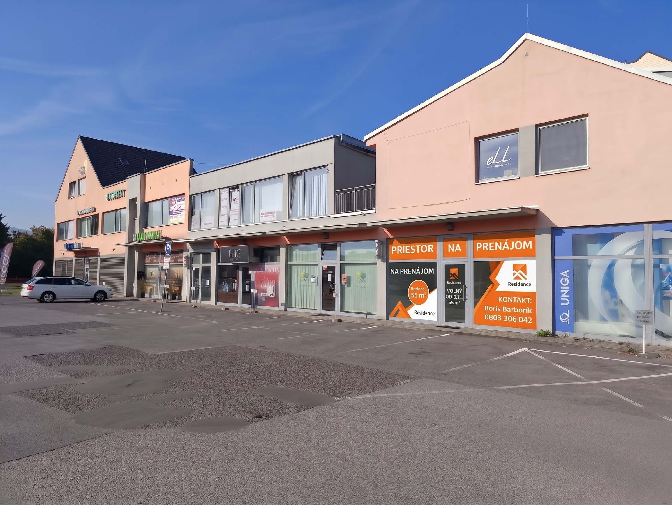 Prenájom obchodného priestoru 55 m2 v centre L. Mikuláša