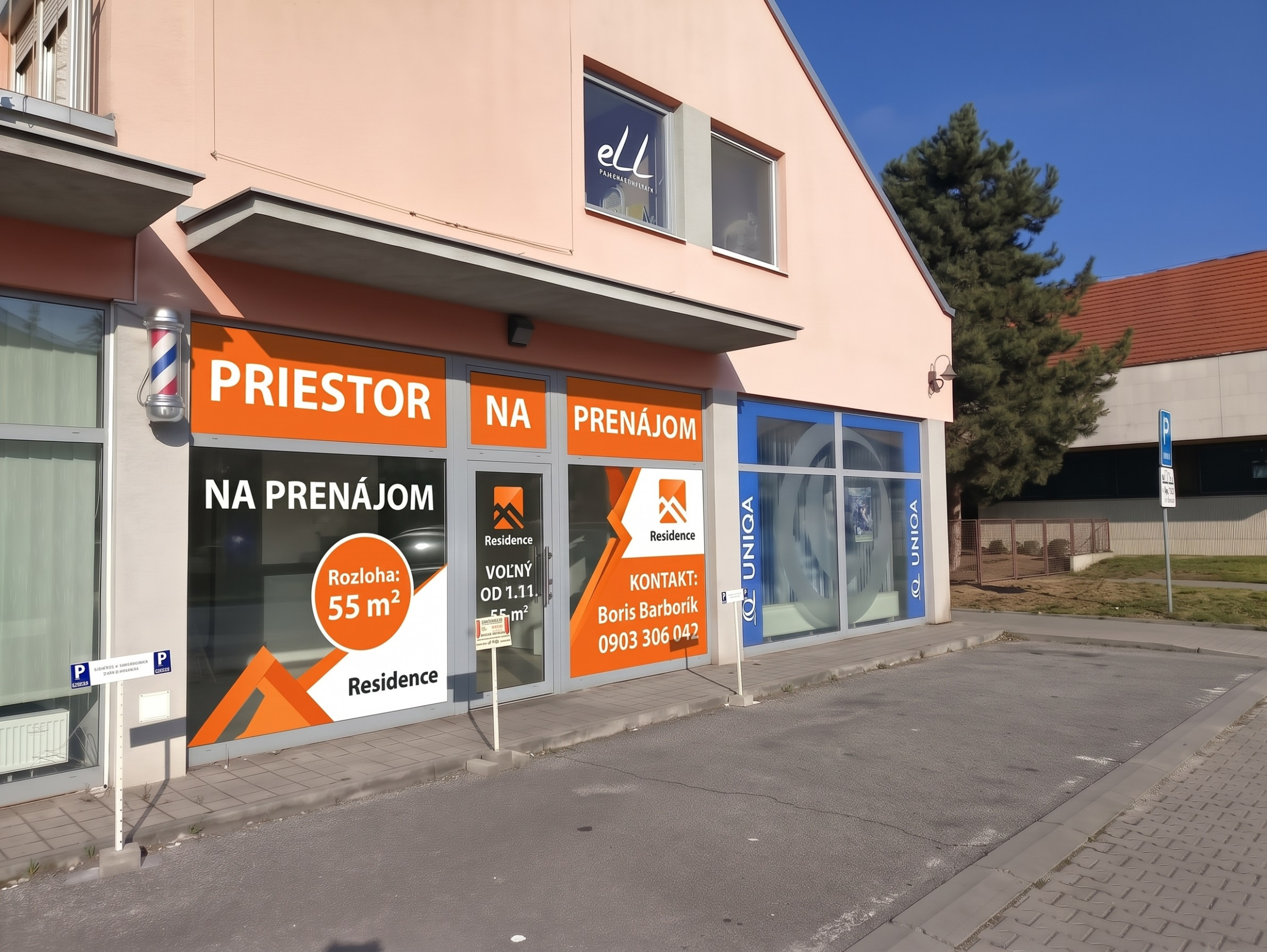 Prenájom obchodného priestoru 55 m2 v centre L. Mikuláša