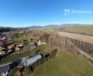 Stavebný pozemok s pekným výhľadom na predaj, Liptovský Mikuláš