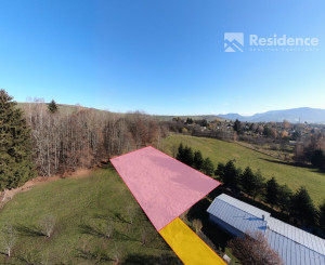 Stavebný pozemok s pekným výhľadom na predaj, Liptovský Mikuláš