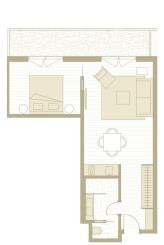 Jedno spálňový apartmán na predaj Demänovská dolina