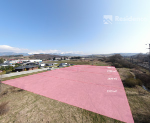 Stavebné pozemky na predaj, Liptovský Mikuláš časť Ondrašová