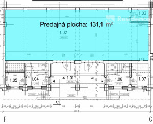 Obchodný priestor do nájmu, 131 m2