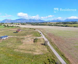 Posledný stavebný pozemok v Hybe – Peňažné  Výhľad na Tatry
