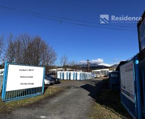 Prenájom 1 300 m² – skladový priestor na hlavnom ťahu Liptovský Mikuláš