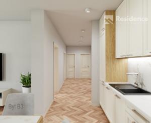 Nové štýlové 3 izbové byty v centre mesta, Liptovský Mikuláš