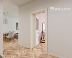 Nové štýlové 3 izbové byty v centre mesta, Liptovský Mikuláš