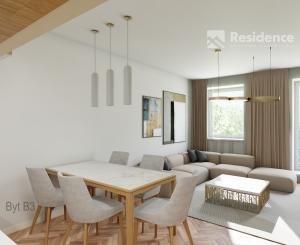 Nové štýlové 3 izbové byty v centre mesta, Liptovský Mikuláš