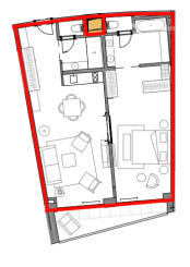 Luxusný jednospálňový apartmán s vlastným parkovacím miestom na predaj, Jasná - Demänovská dolina