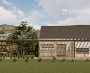 Rodinný dom v hrubej stavbe s pozemkom 2 152 m² Žiar/Liptov