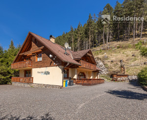 Krásny penzión v Demänovskej doline s veľkým pozemkom