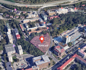 Investičný pozemok pre polyfunkčnú výstavbu, Banská Bystrica