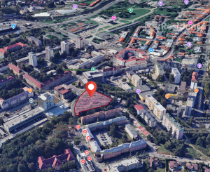 Investičný pozemok pre polyfunkčnú výstavbu, Banská Bystrica