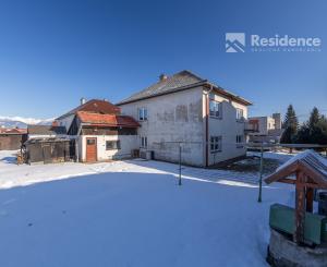 Rodinný Dom + veľký pozemok, výborná poloha /Liptovský Ján/