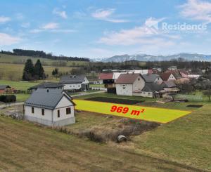 Stavebný pozemok na Liptove, 969 m2