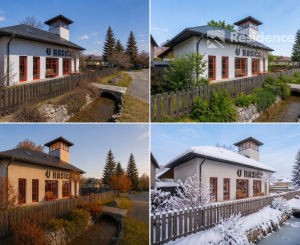 Zabehnutý bar s apartmánom a vlastnou vyhliadkovou vežou