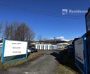 Prenájom 1 300 m² – skladový priestor na hlavnom ťahu Liptovský Mikuláš